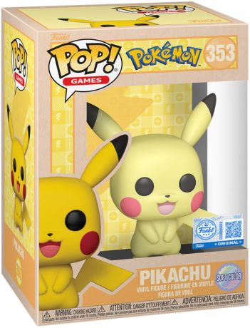 Figurine Funko Pop Pokémon #353 Pikachu - Soft Color