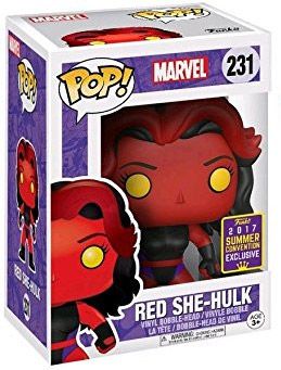 Figurine Funko Pop Marvel Comics #231 She-Hulk rouge