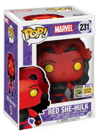 Figurine Funko Pop Marvel Comics #231 She-Hulk rouge