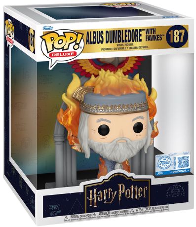 Figurine Funko Pop Harry Potter #187 Albus Dumbledore avec Fumseck