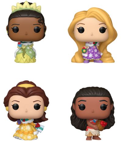 Figurine Funko Pop Disney Ultimate Princess Pocket Pop Princesses Noël