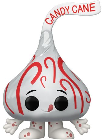 Figurine Funko Pop Icônes de Pub #261 Hershey's Kisses Candy Cane - Métallique
