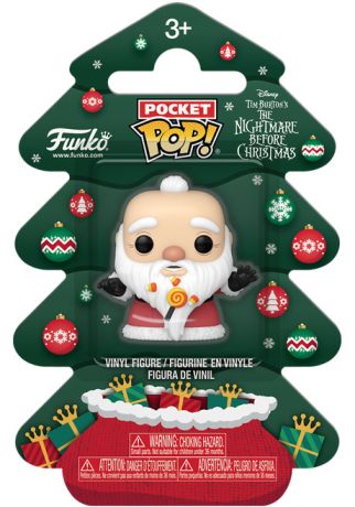 Figurine Funko Pop L'étrange Noël de M. Jack [Disney] Sandy Claws (Sapin de Noël) - Pocket
