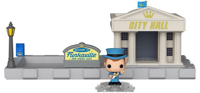 Figurine Funko Pop Freddy Funko Bitty City Funkoville Land Starter Pack