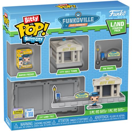 Figurine Funko Pop Freddy Funko Bitty City Funkoville Land Starter Pack