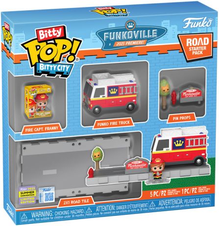 Figurine Funko Pop Franny Funko Bitty City Funkoville Road Starter Pack