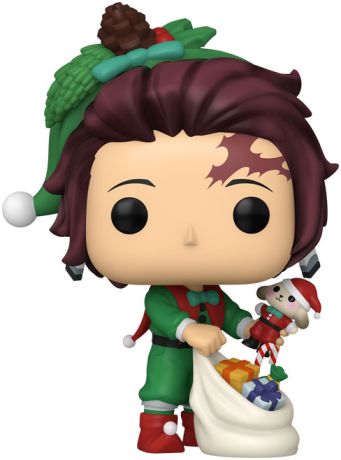 Figurine Funko Pop Demon Slayer #2032 Tanjiro Kamado (Noël)