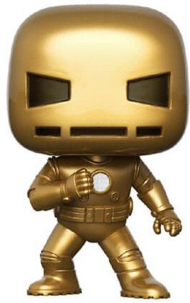 Figurine Funko Pop Marvel Comics #258 Iron Man - Or