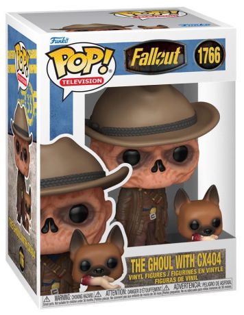 Figurine Funko Pop Fallout #1766 Le Ghoul avec CX404