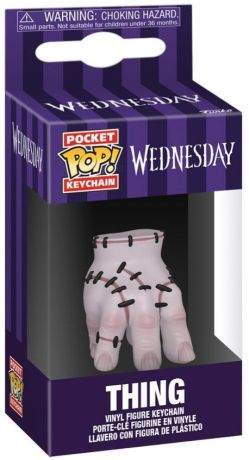 Figurine Funko Pop Mercredi La Chose - Porte-clés