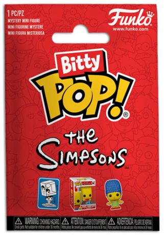 Figurine Funko Pop Les Simpson Bitty Pop à l'unité