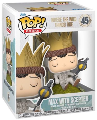 Figurine Funko Pop Max et les Maximonstres #45 Max avec Sceptre