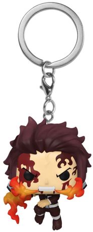 Figurine Funko Pop Demon Slayer Tanjiro Kamado - Porte-clés