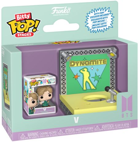 Figurine Funko Pop BTS V - Bitty Pop Estrade