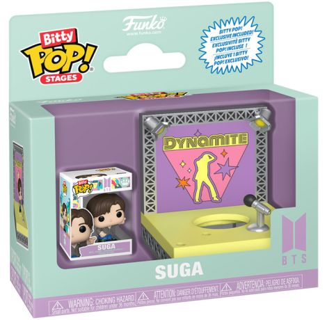 Figurine Funko Pop BTS Suga - Bitty Pop Estrade