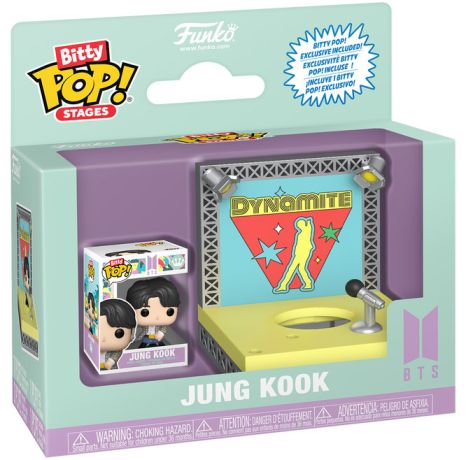 Figurine Funko Pop BTS Jung Kook - Bitty Pop Estrade