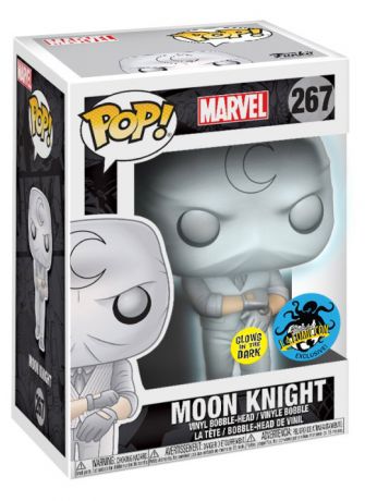 Figurine Funko Pop Marvel Comics #267 Chevalier de la Lune - Brillant dans le noir