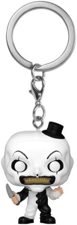 Figurine Funko Pop Terrifier Art le Clown - Porte-clés