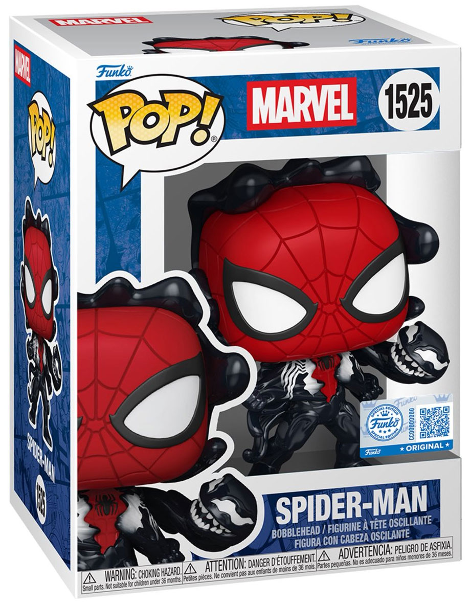 Figurine Pop Marvel Comics #1525 pas cher : Spider-Man (Liaison