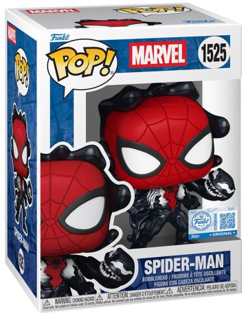 Figurine Funko Pop Marvel Comics #1525 Spider-Man (Liaison avec Symbiote) 