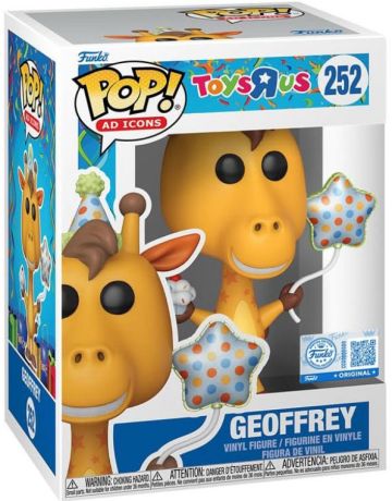 Figurine Funko Pop Icônes de Pub #252 Geoffrey