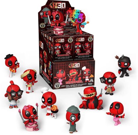 Figurine Funko Mystery Minis Deadpool [Marvel] Deadpool - 12 Figurines