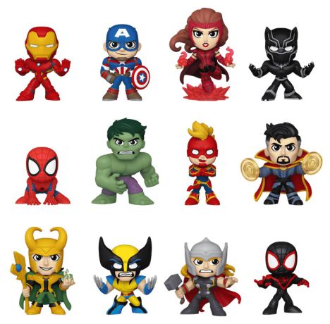 Figurine Funko Mystery Minis Marvel Comics Marvel New Classics - 12 Figurines