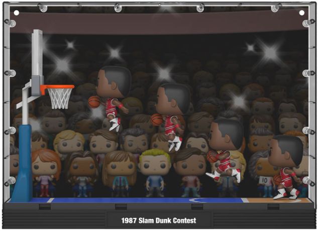 Figurine Funko Pop NBA #209 Michael Jordan (1987 Concours Dunk) - Moment