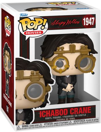 Figurine Funko Pop Sleepy Hollow, la légende du cavalier sans tête #1947 Ichabod Crane