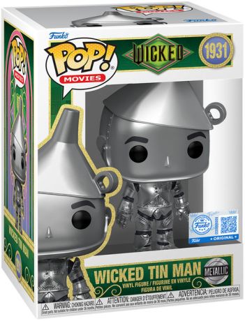 Figurine Funko Pop Wicked #1931 L'homme de fer - Métallique