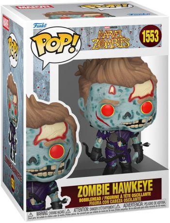 Figurine Funko Pop Marvel Zombies #1553 Zombie Hawkeye