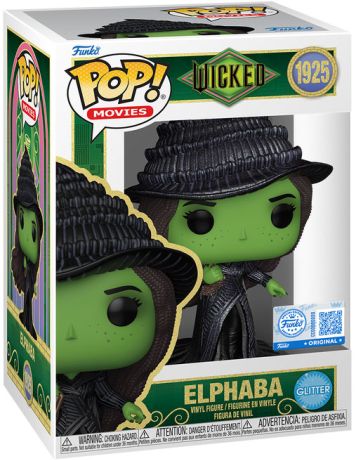 Figurine Funko Pop Wicked #1925 Elphaba - Pailletée