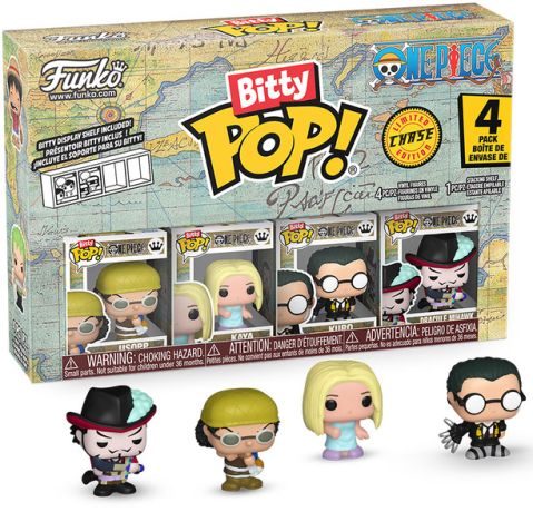 Figurine Funko Pop One Piece Bitty Pop (série 4)