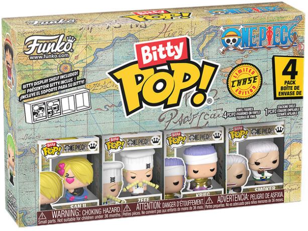 Figurine Funko Pop One Piece Bitty Pop (série 3)