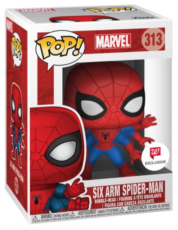 Figurine Funko Pop Marvel Comics #313 Spider-Man six bras