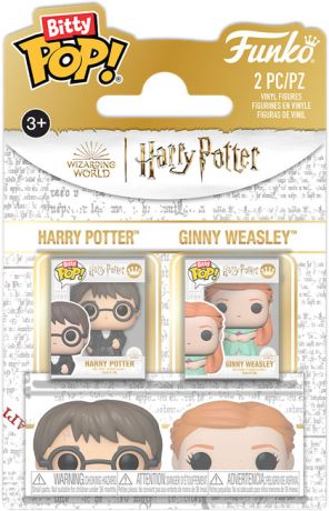 Figurine Funko Pop Harry Potter Harry Potter & Ginny Weasley - Pack Bitty Pop