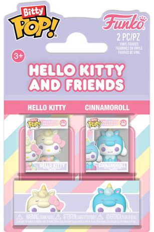 Figurine Funko Pop Sanrio Hello Kitty & Cinnamoroll - Pack Bitty Pop