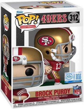 Figurine Funko Pop NFL #312 Brock Purdy (49ers)