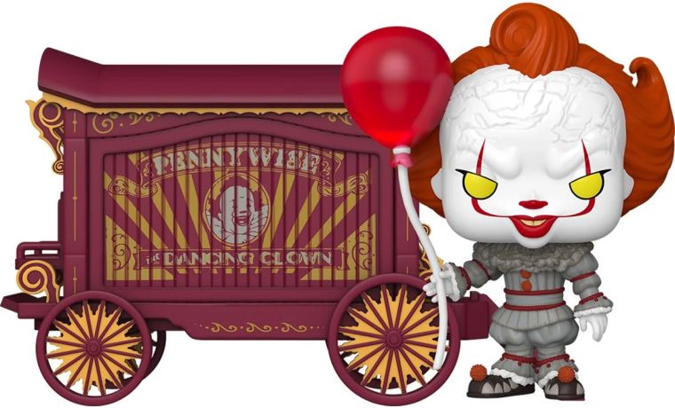Figurine Funko Pop Ça : Bienvenue à Derry #49 Pennywise & Wagon