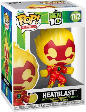 Figurine Funko Pop Ben 10 #1772 Heatblast