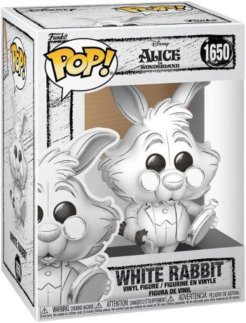Figurine Funko Pop Alice au Pays des Merveilles [Disney] #1650 Lapin Blanc - Esquisse