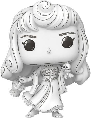 Figurine Funko Pop La Belle au Bois Dormant [Disney] #1646 Aurore - Esquisse
