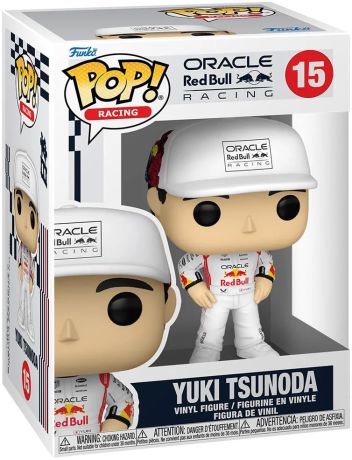 Figurine Funko Pop Formule 1 (F1) #15 Yuki Tsunoda
