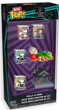 Figurine Funko Pop L'étrange Noël de M. Jack [Disney] Starter Pack - Bitty Pop