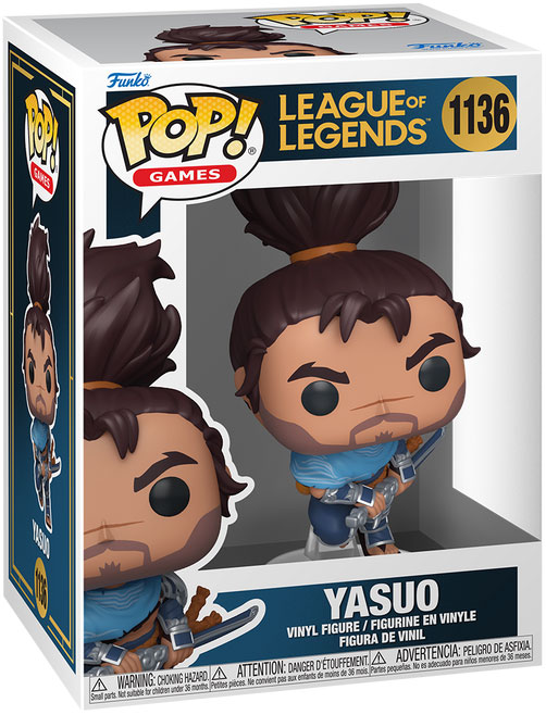 Funko League Of Legends Yasuo vinylfiguur 1136 Pop! FK86112