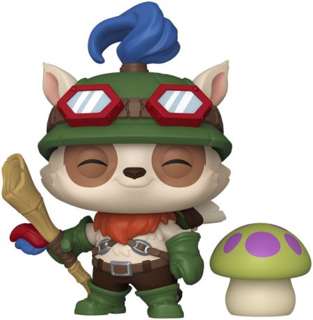 Figurine Funko Pop League of Legends #1138 Teemo avec champignon