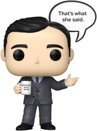 Figurine Funko Pop The Office #1773 Michael Scott (That's what she said.)