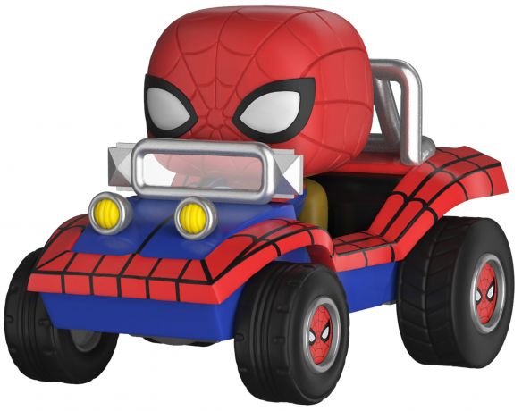 Figurine Funko Pop Marvel Comics #51 Spider-Man avec spidermobile