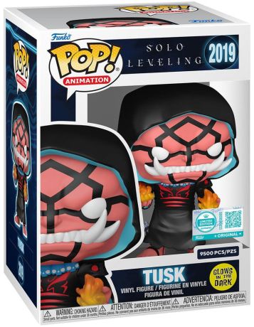 Figurine Funko Pop Solo Leveling #2019 Tusk - Glow in the Dark