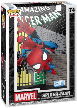 Figurine Funko Pop Marvel Comics #74 Spider-Man - Comic Cover
